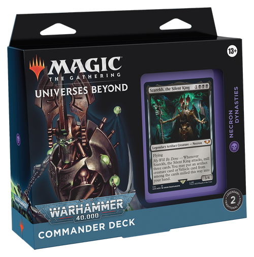 Universes Beyond: Warhammer 40,000 - Necron Dynasties Commander Deck